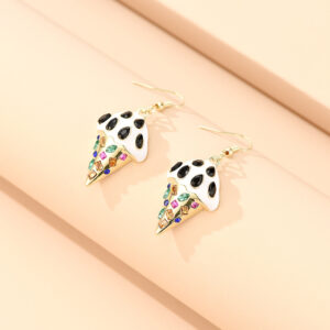 Geometric Crystal Earrings