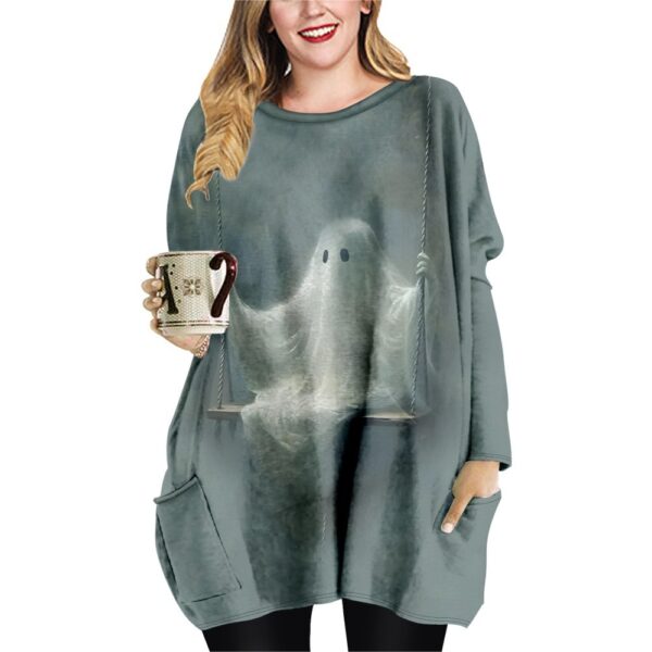 Women's Printed Casual Loose Top - Image 6