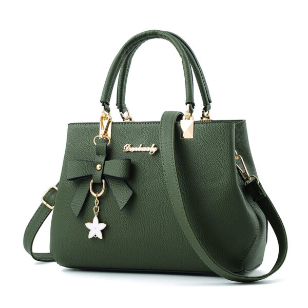 Chic Bowknot Star Pendant Totes: Women's Shoulder Bag Elegance - Image 6