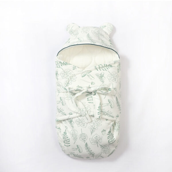 Premium Thick Cotton New-born Baby Swaddle Quilt for Anti-Kicking Comfort.🌿 - Image 5