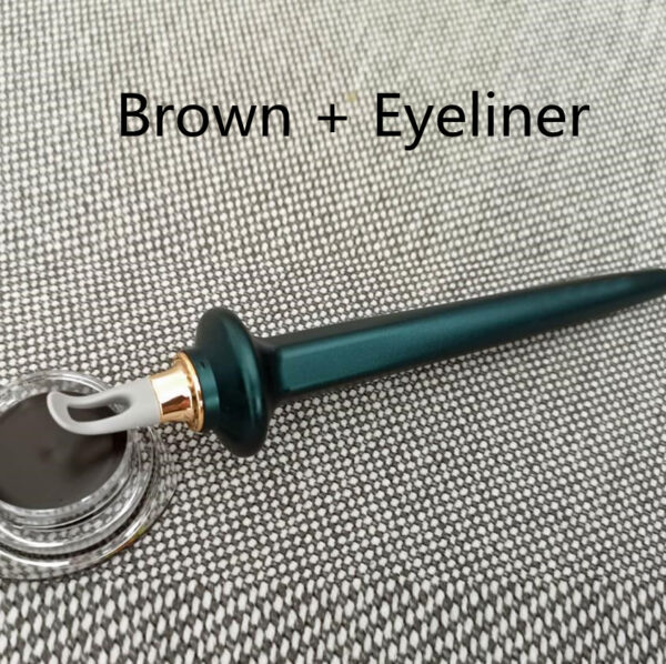 Waterproof Silicone Eyeliner Brush: Precision Drawing Aid for Perfect Lines - Image 10