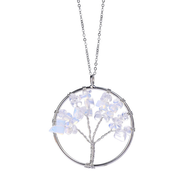 Tree of Life Pendant: Hand-Wound Lucky Jewellery for Positive Energy - Image 5
