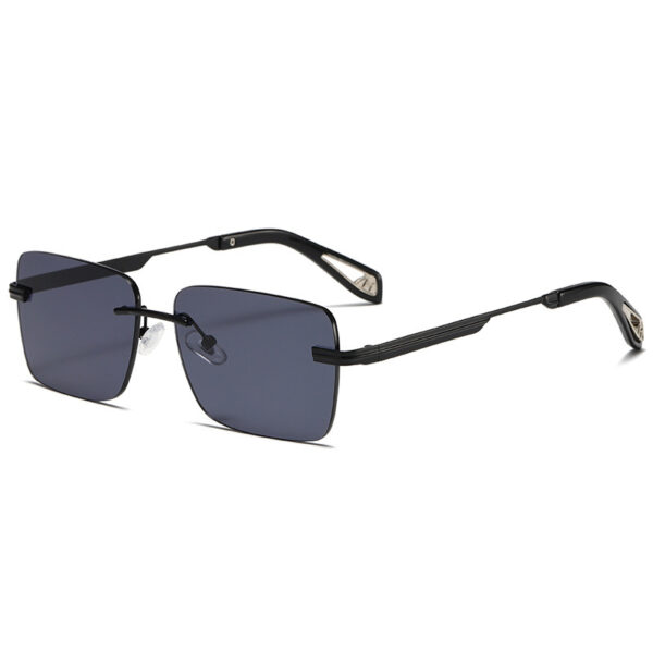 Perfect Retro Square Frameless Sunglasses For Men and Women - Image 3