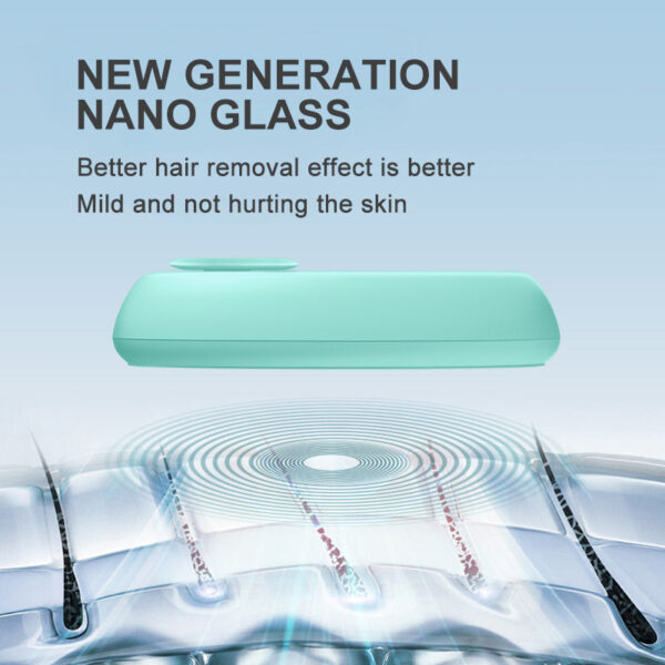 Upgraded Crystal Hair Removal: Painless Exfoliating Tool for Women and Men