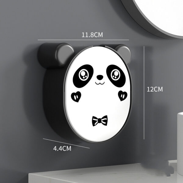 Bathroom Wall Mounted Storage Cartoon Panda Soap Box - Image 2