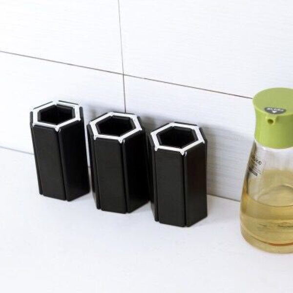 Foldable Heat-Resistant Pan Mat: Sturdy ABS Pot Placemat for Kitchen. - Image 3